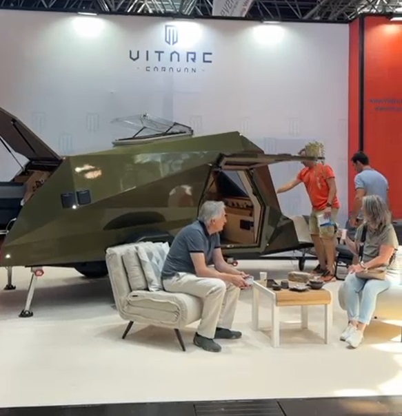 Germany we are at Caravan Salon Düsseldorf 01-09-2024 Fair 